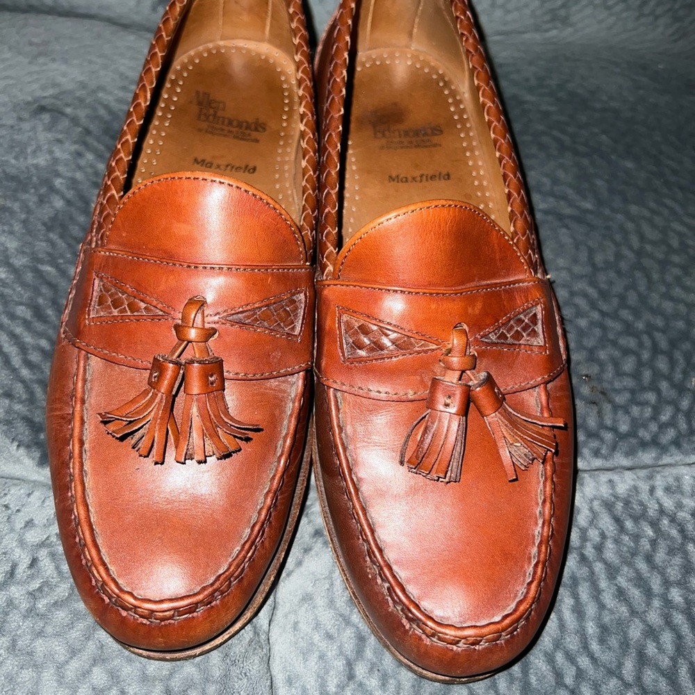Allen Edmonds Maxfield loafers size 9 - Picture 7 of 12